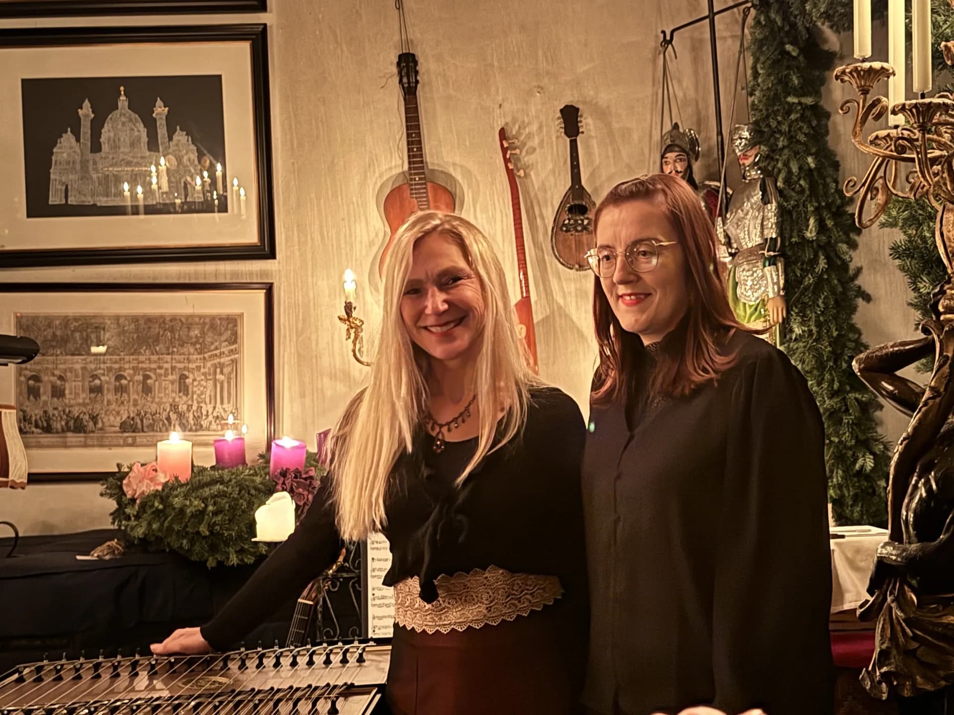 Adventskonzert bei Kerzenschein mit Pantaleon und Gitarre