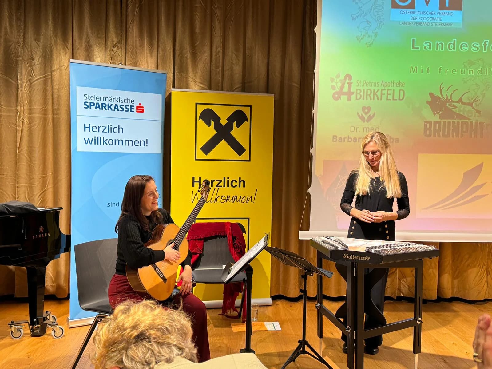 Vernissage des Fotoklubs Birkfeld mit musikalischer Begleitung