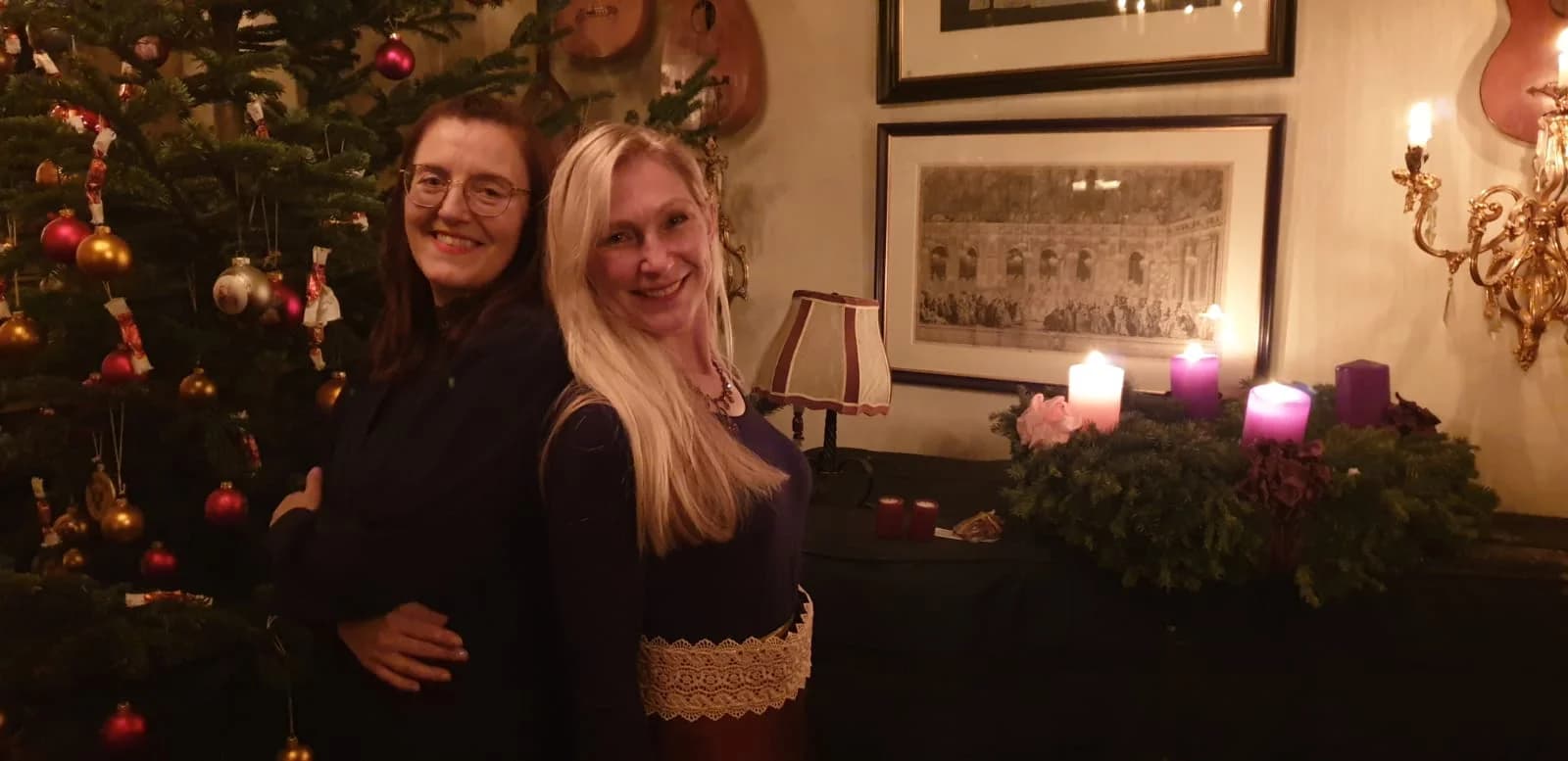 Weihnachtskonzert bei Kerzenschein in der Sala Terrena